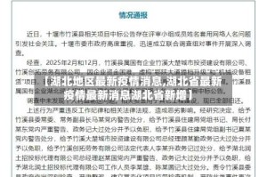 【湖北地区最新疫情消息,湖北省最新疫情最新消息湖北省新增】