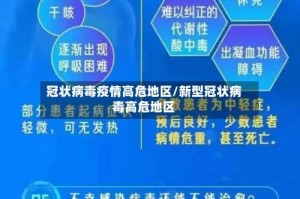 冠状病毒疫情高危地区/新型冠状病毒高危地区
