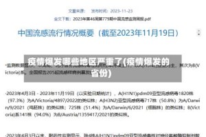疫情爆发哪些地区严重了(疫情爆发的省份)
