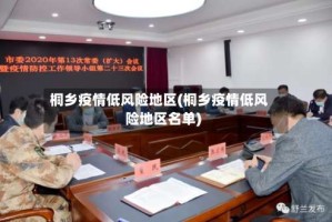 桐乡疫情低风险地区(桐乡疫情低风险地区名单)