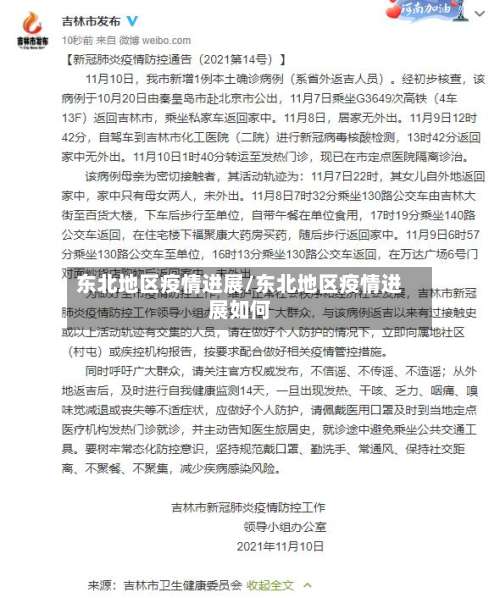 东北地区疫情进展/东北地区疫情进展如何-第1张图片