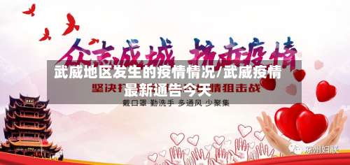 武威地区发生的疫情情况/武威疫情最新通告今天-第1张图片
