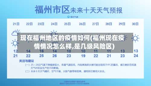 现在福州地区的疫情如何(福州现在疫情情况怎么样,是几级风险区)-第1张图片