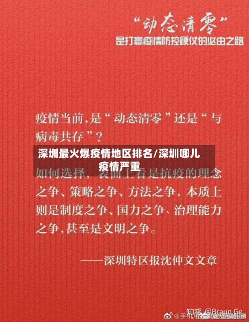 深圳最火爆疫情地区排名/深圳哪儿疫情严重-第2张图片
