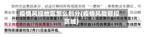 疫情风控地区怎么划分(疫情风险管控区域)-第1张图片