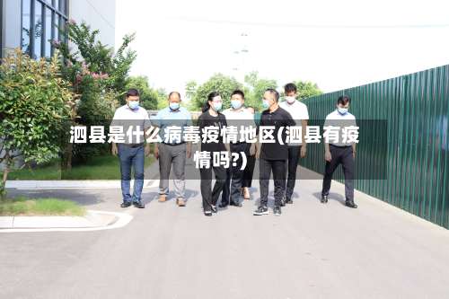 泗县是什么病毒疫情地区(泗县有疫情吗?)-第3张图片
